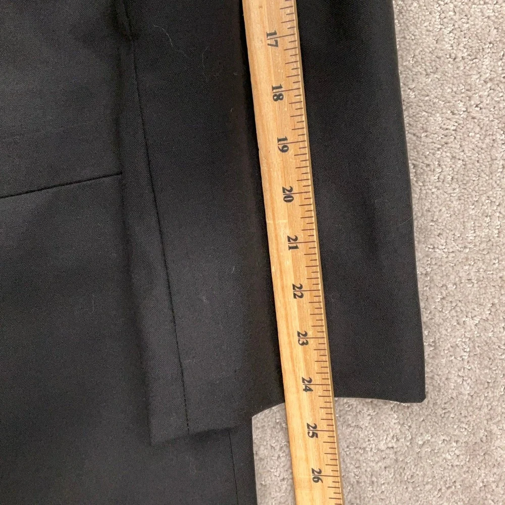 Brooks Brothers Suit Mens 45R Black Tuxedo Peak Satin Formal Wedding USA VTG USA